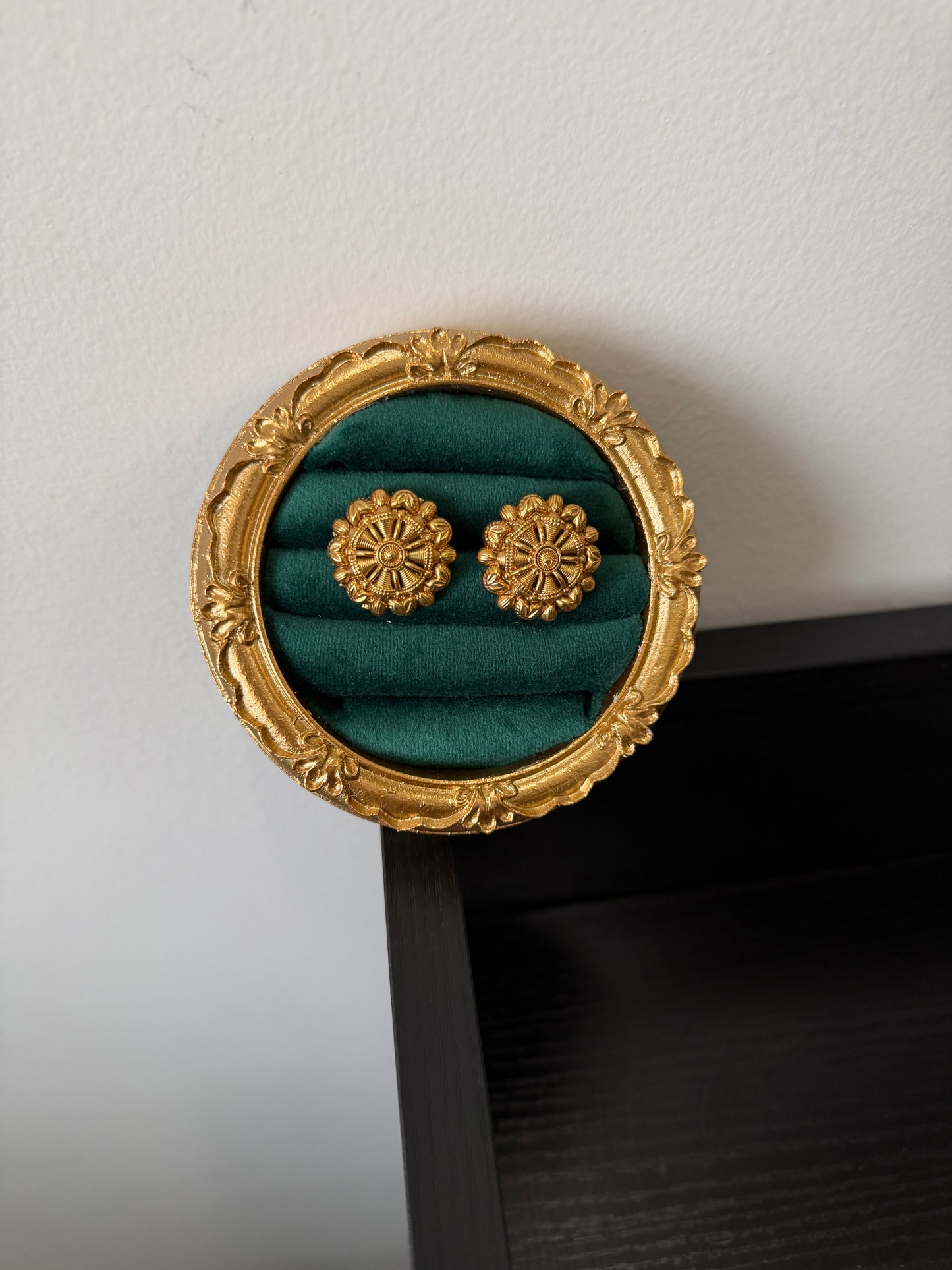 Saira Micro Gold Plated Studs
