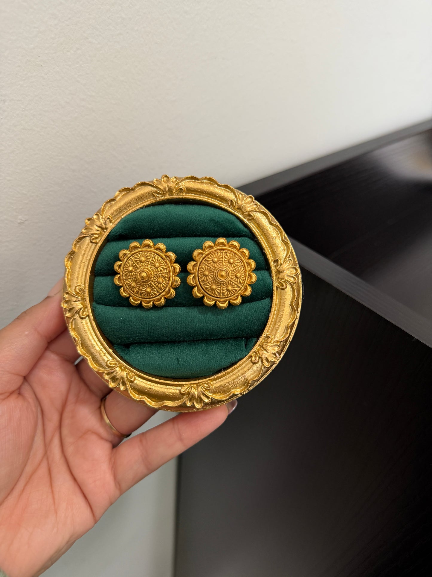 Mira Micro Gold Plated Studs