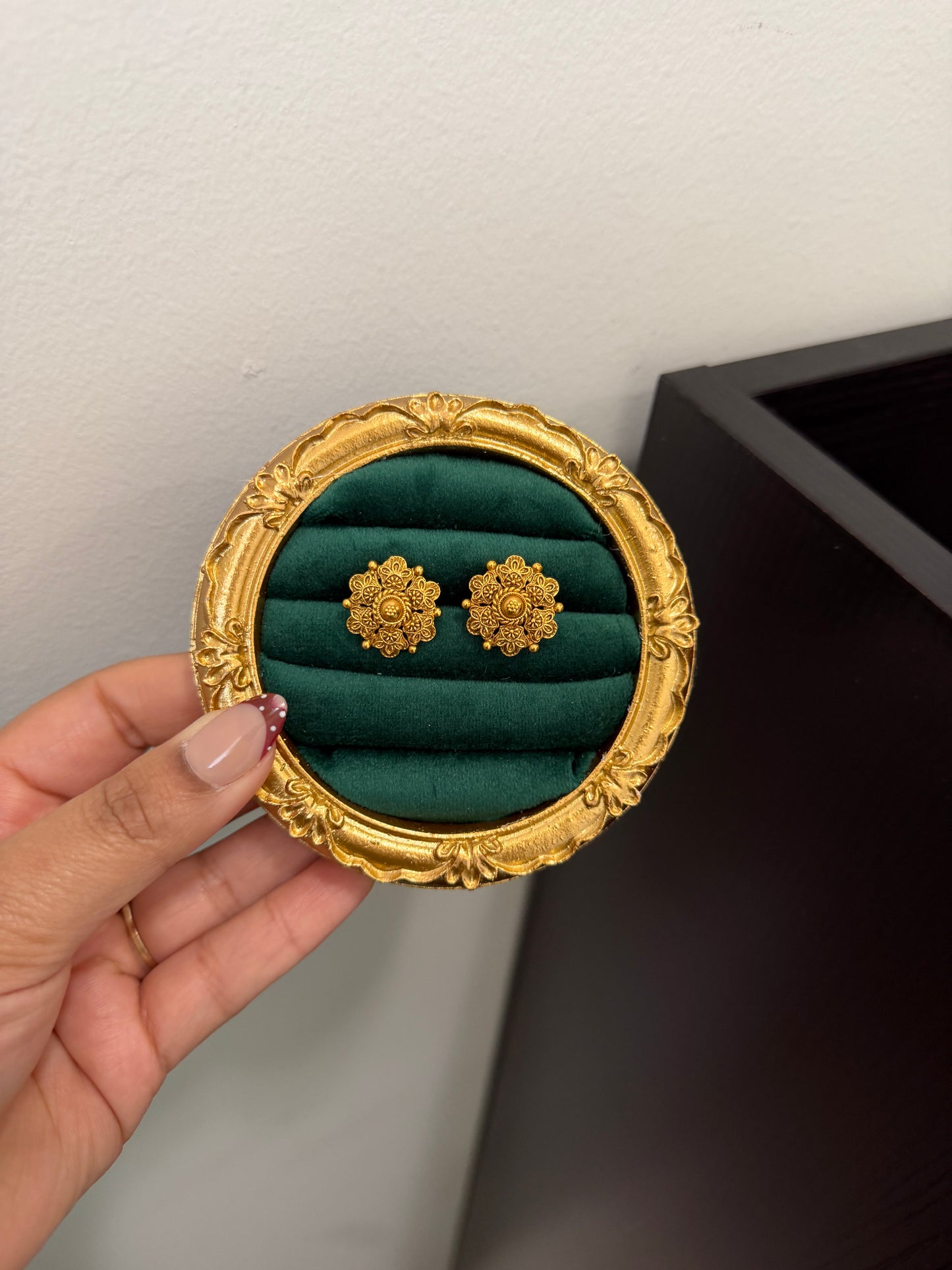 Inaya Micro Gold Plated Studs