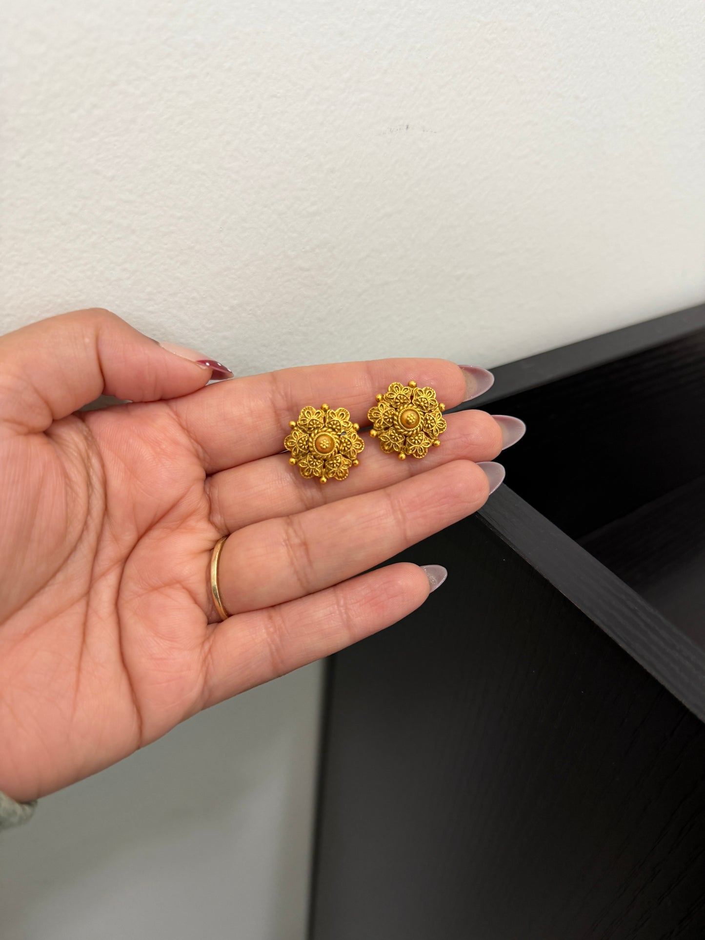 Inaya Micro Gold Plated Studs