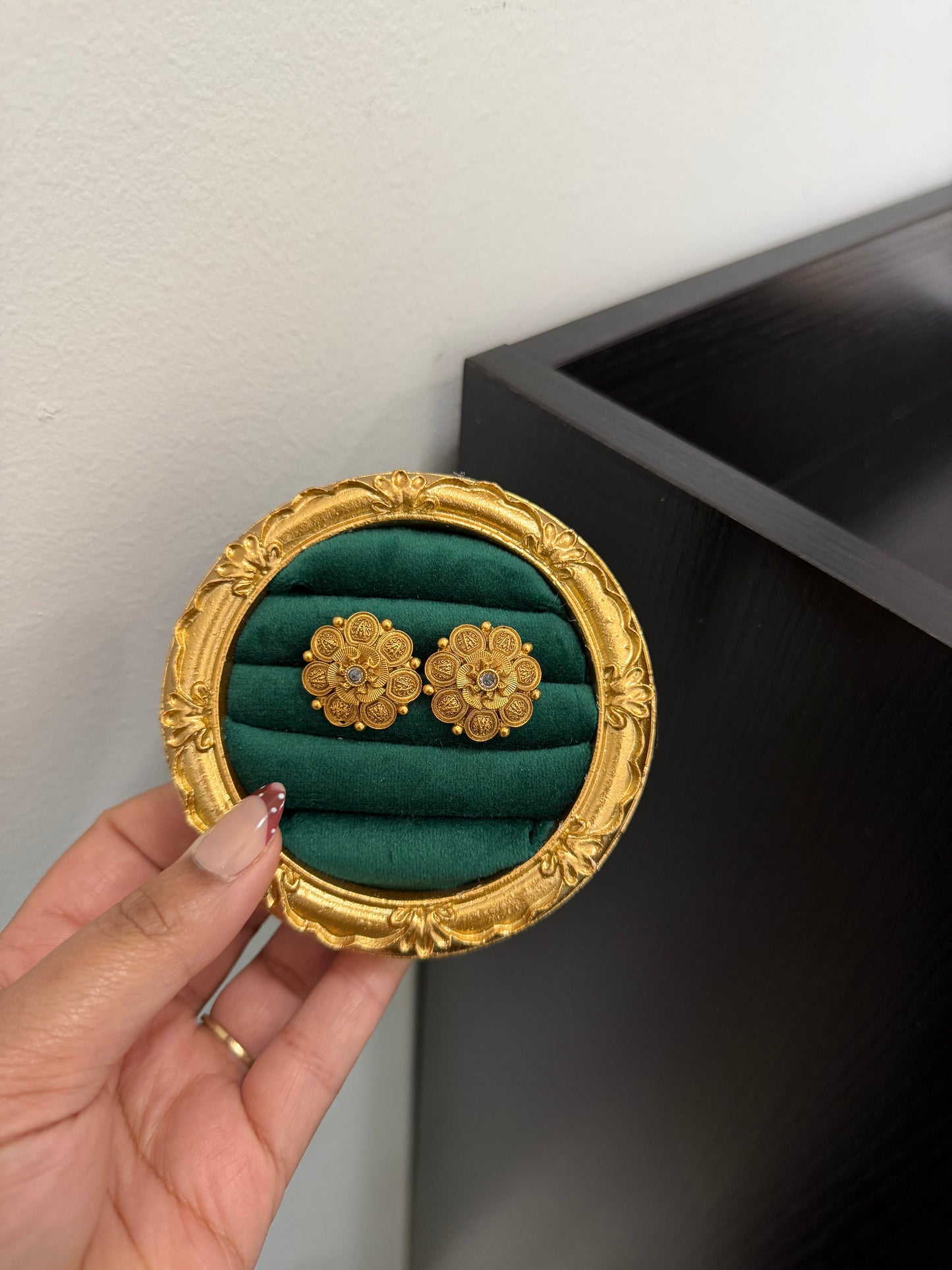 Harsimar Micro Gold Plated Studs