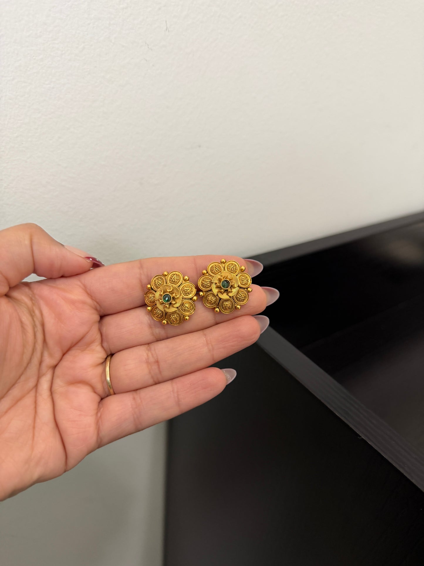Rubi Micro Gold Plated Studs