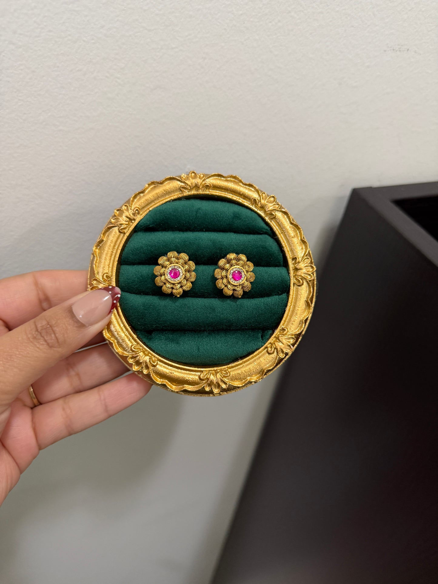 Hoor Gold Plated Heritage Studs