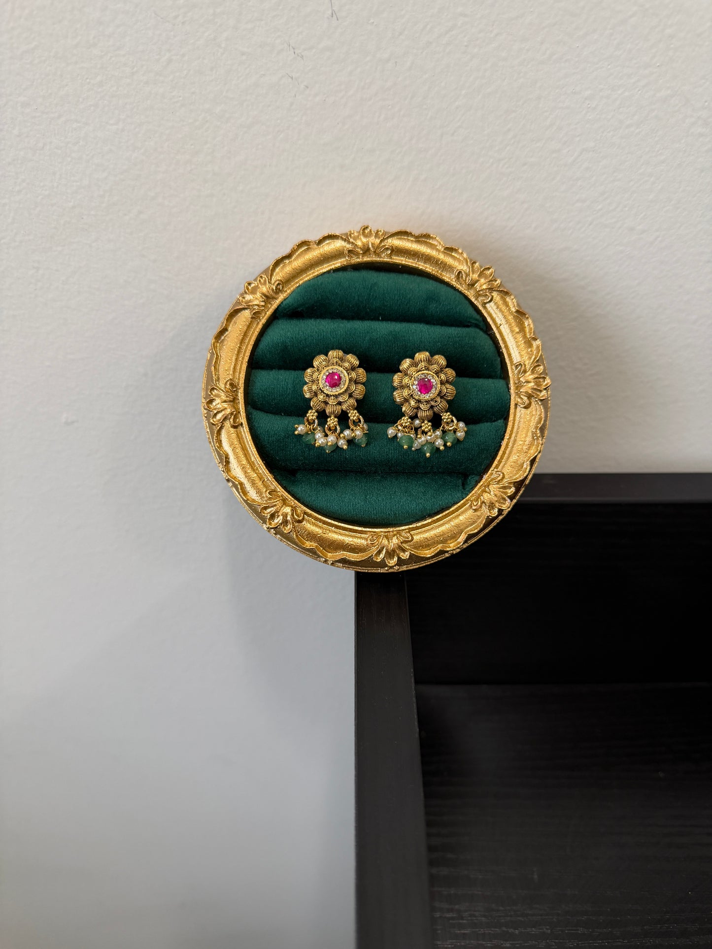 Dina Kundan Heritage Studs