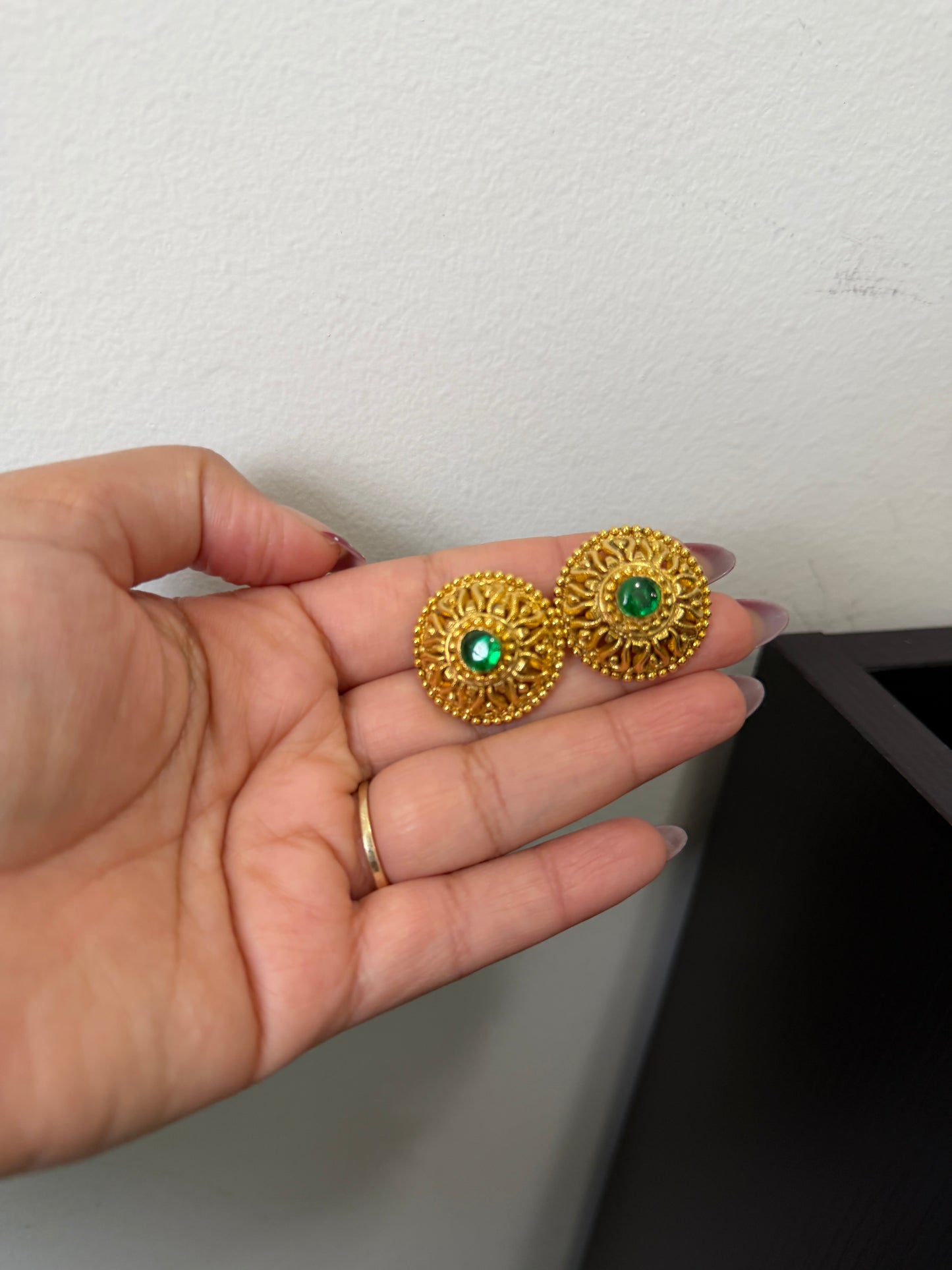 Bushra Handcrafted Custom Made  Studs