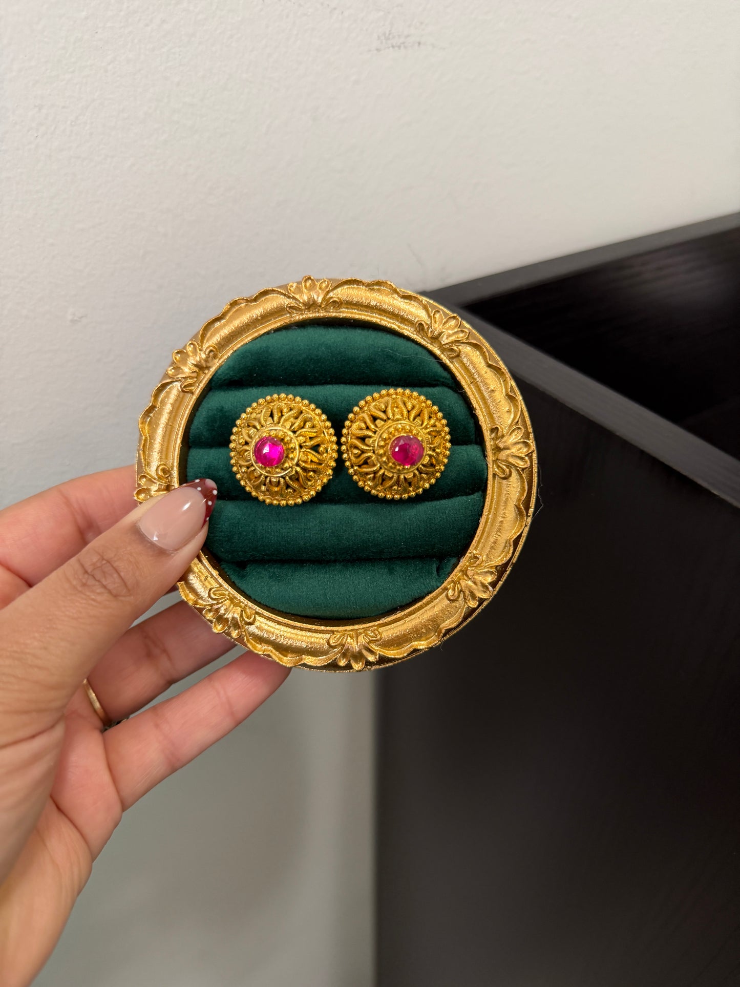 Daisy Handcrafted Custom Made  Studs