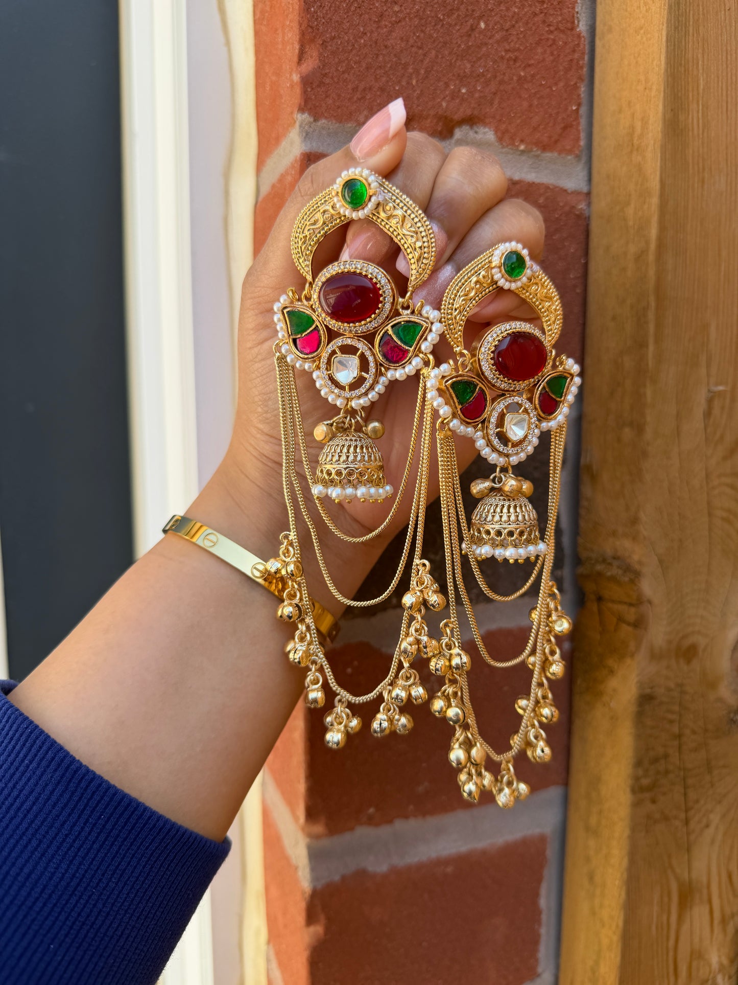 Guneet Kashmiri Earrings