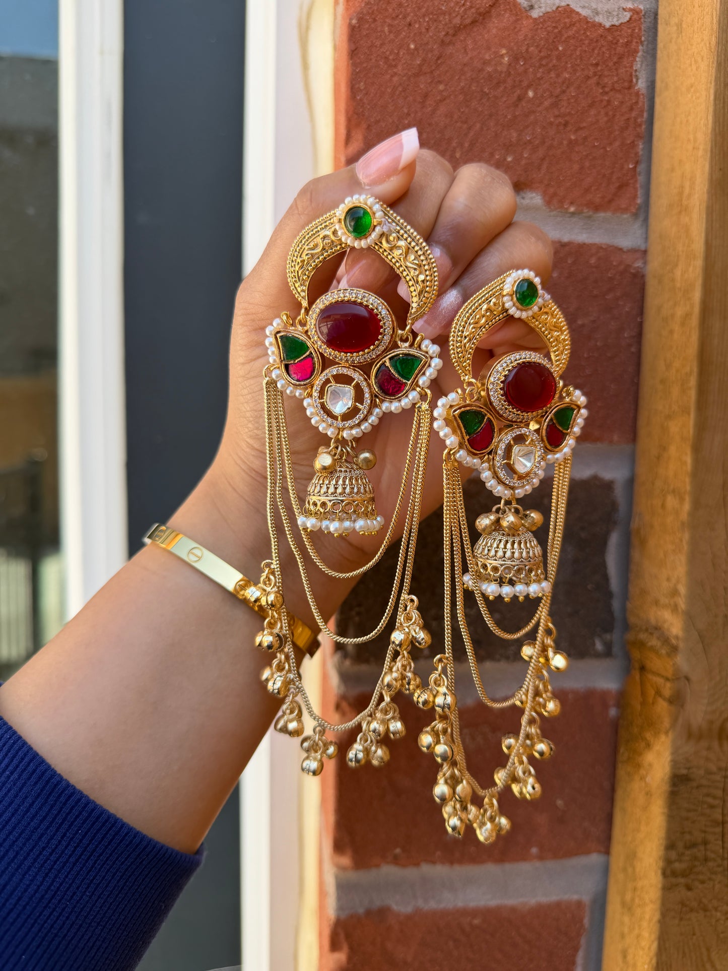 Guneet Kashmiri Earrings