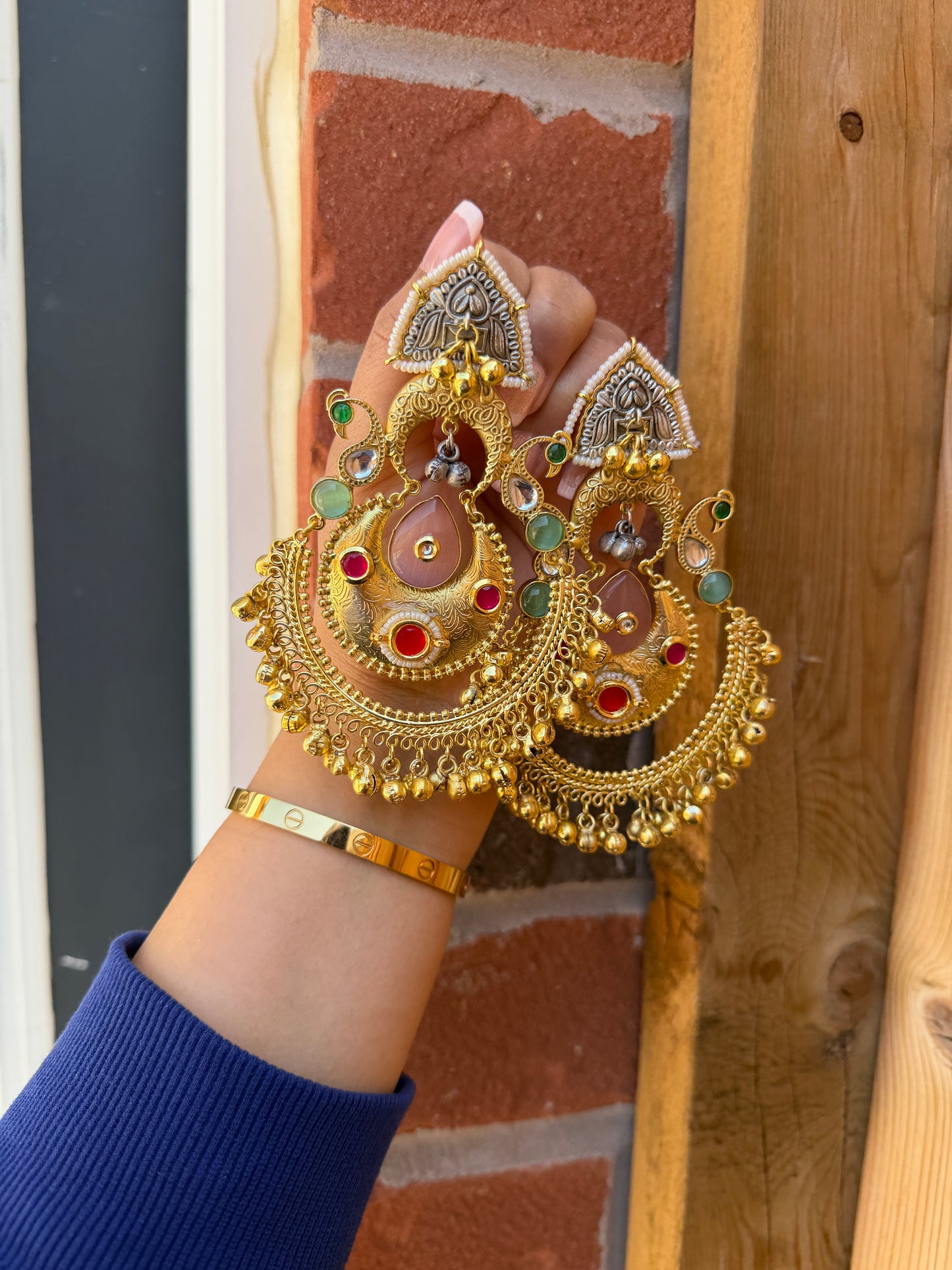 Tavnoor Kashmiri Earrings