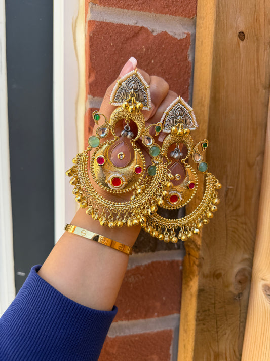 Tavnoor Kashmiri Earrings