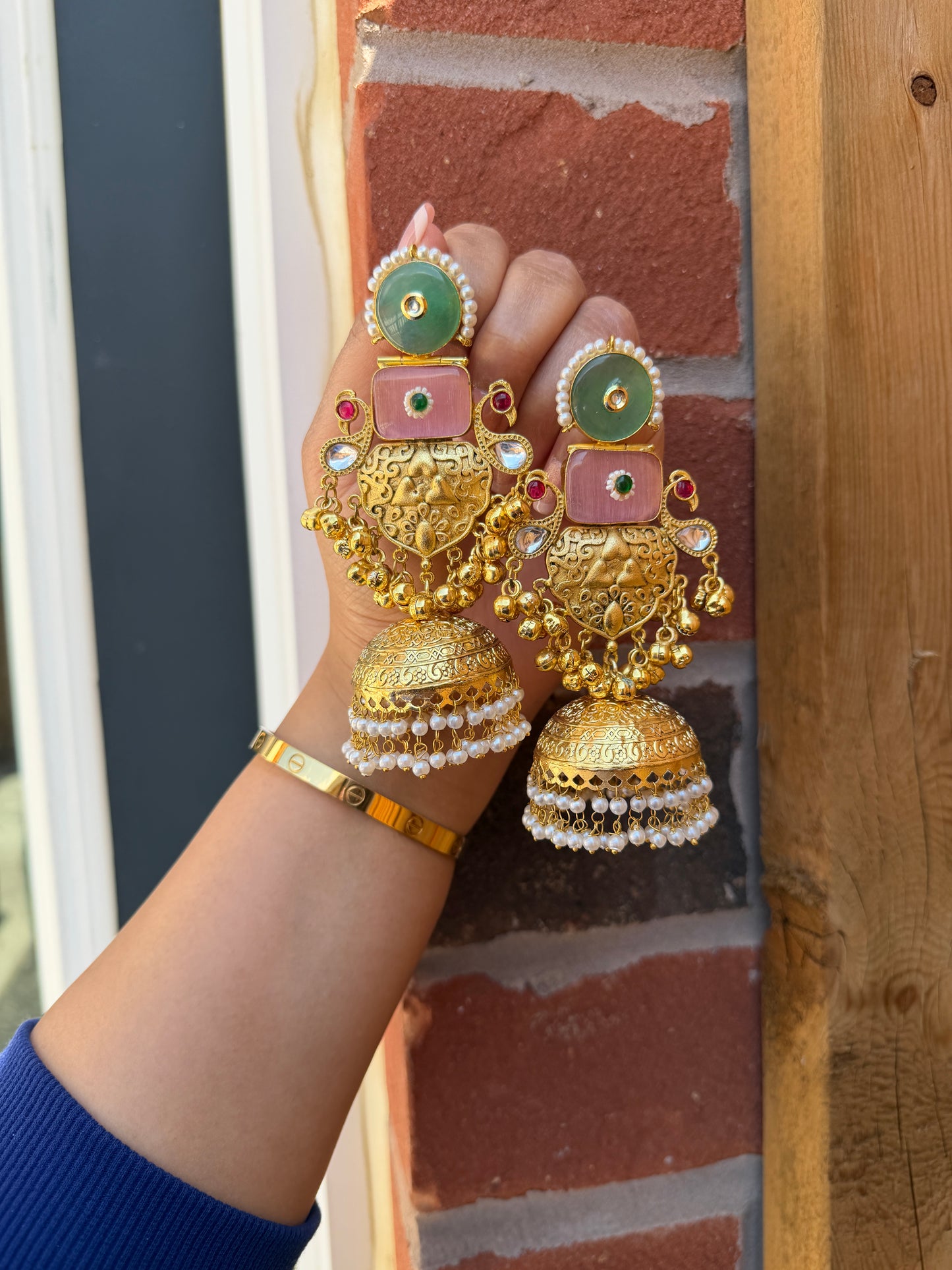 Rubal Kashmiri Earrings