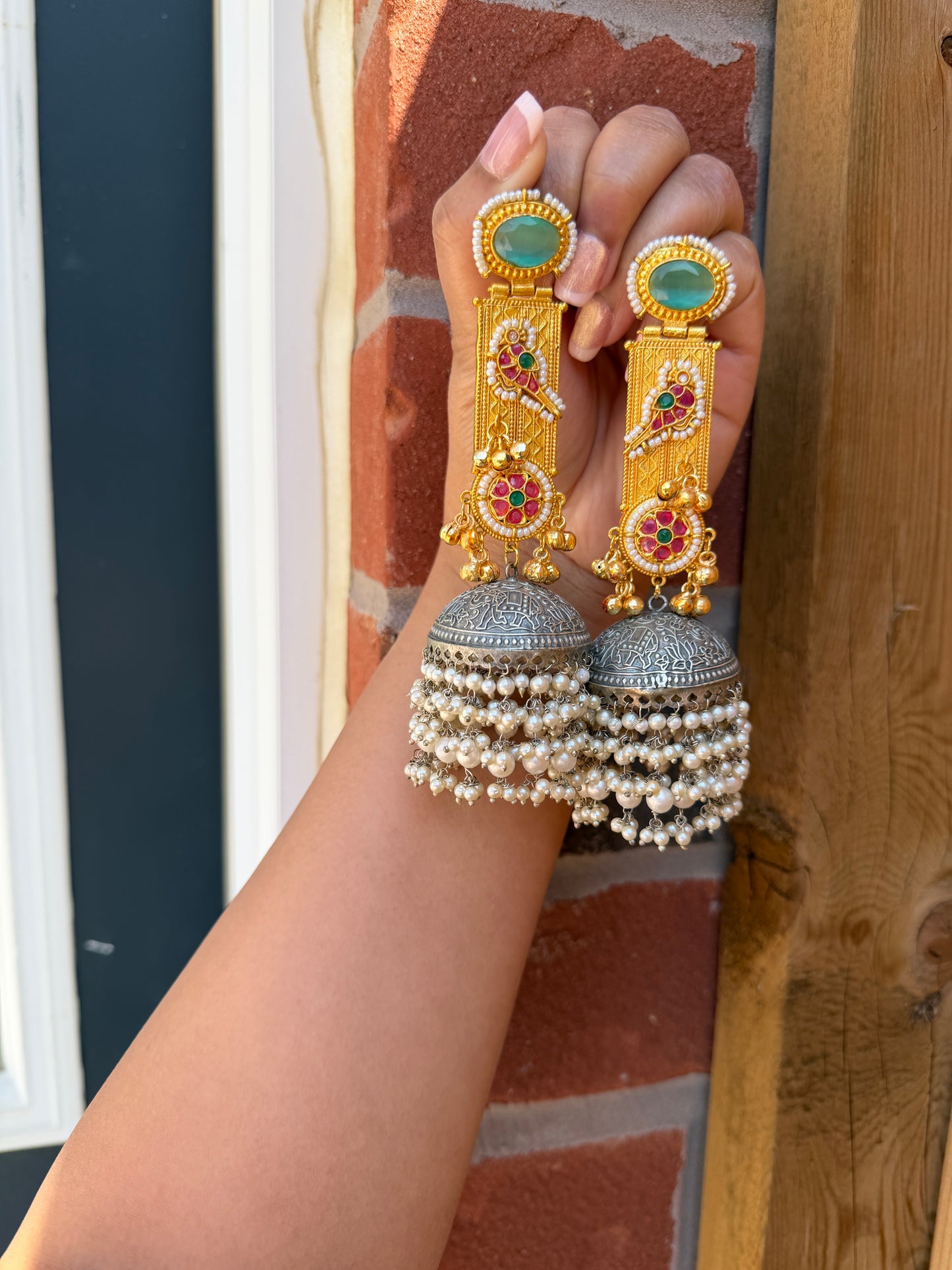 Navreet Kashmiri Earrings